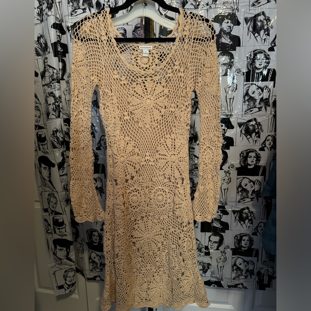 Boston Proper Crocheted Dress